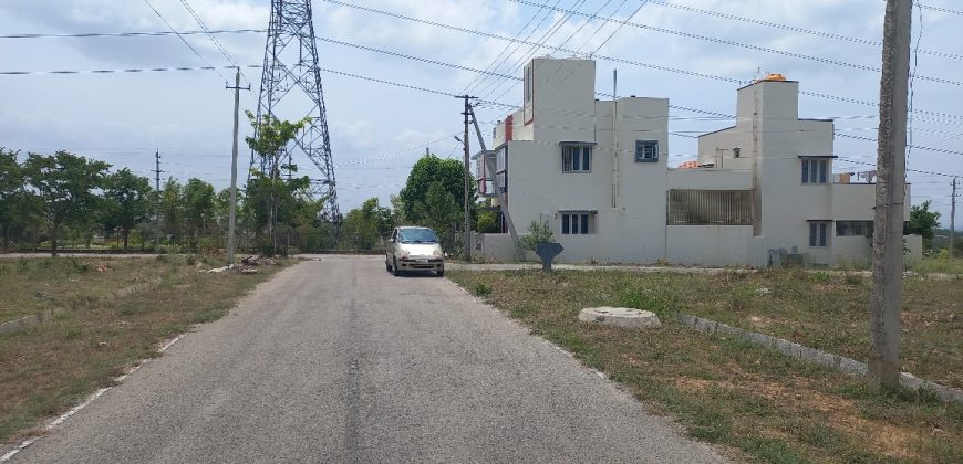 2400 Sqft West Face Residential Site Sale Kuberanandsagar Layout, Mysore