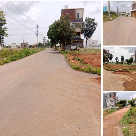 1260 Sqft South West Corner Residential Site Sale Dattagalli, Mysore