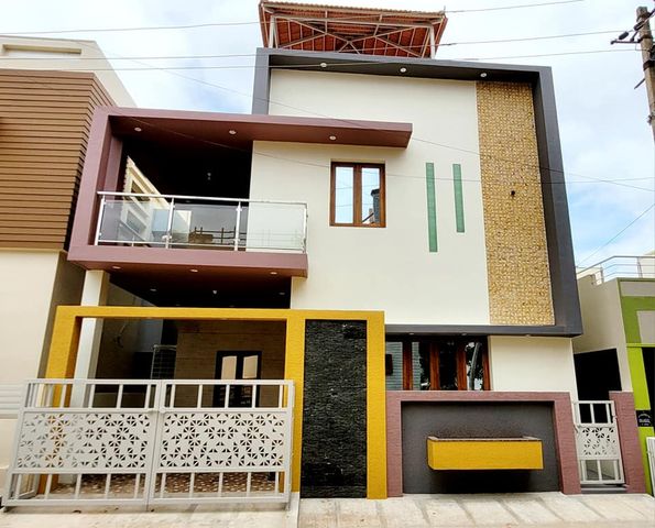 1200 Sqft North Face Residential Duplex House Sale Srirampura, Mysore