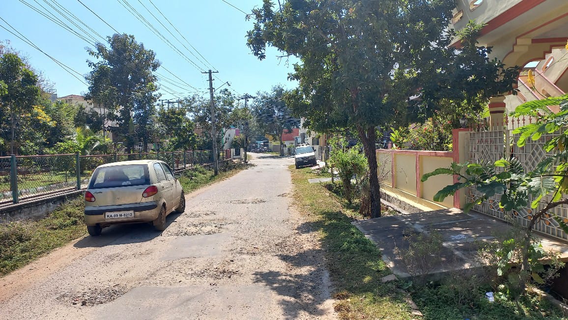 2400 Sqft West Face Residential Site Sale Anandanagar, Mysore