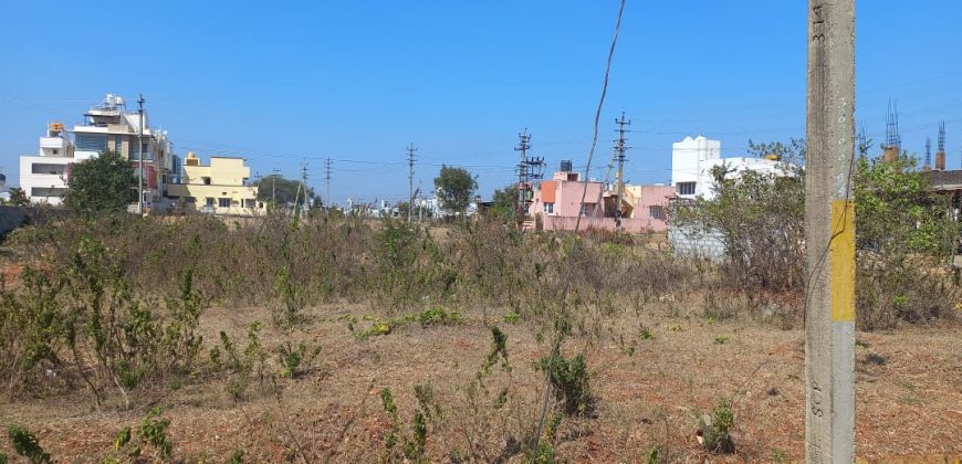 2400 Sqft West Face Residential Site Sale Judicial Layout, Mysore