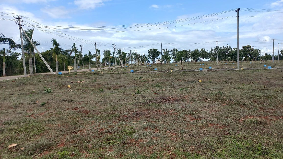 1200 Sqft North Face Residential Site Sale Police Layout, Mysore