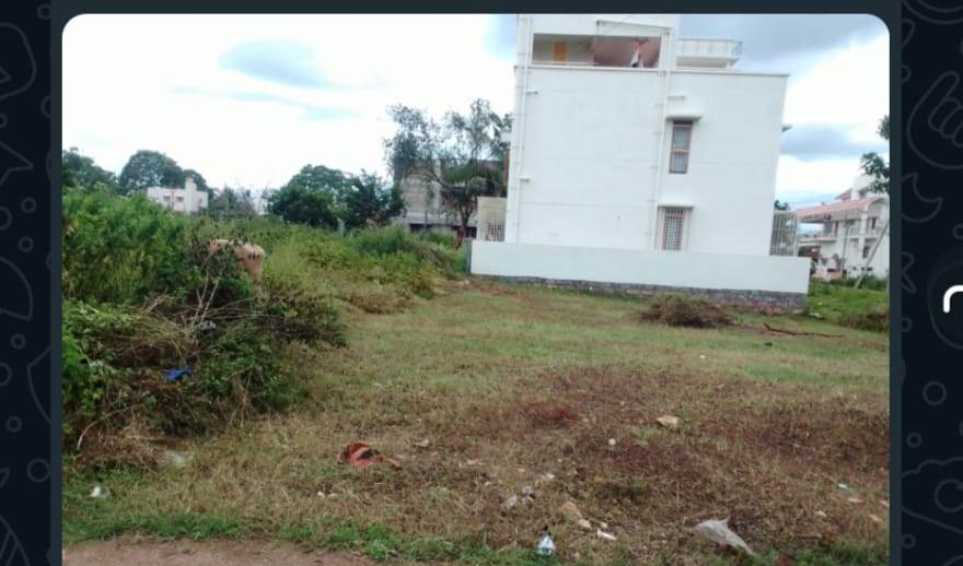 2400 Sqft West Face Residential Site Sale Dattagalli, Mysore