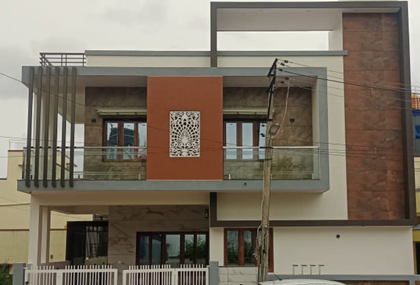 2000 Sqft North Face Residential Duplex House Sale Bogadi, Mysore