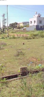 600 Sqft North Face Residential Site Sale University Layout, Mysore