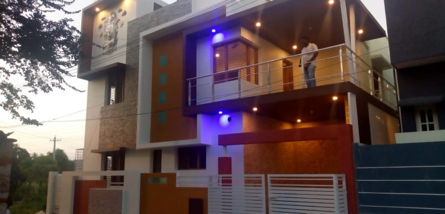 1200sqft South Face Residential Double Floor House Sale Vidyashankar Layout ,Mysore