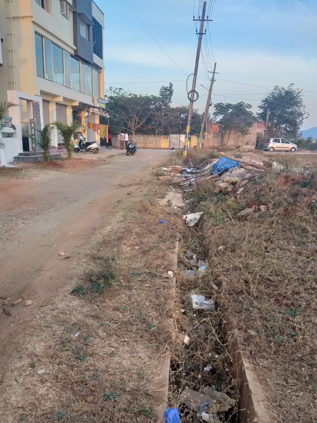 3200 Sqft North Face Residential Site Sale Bogadi, Mysore